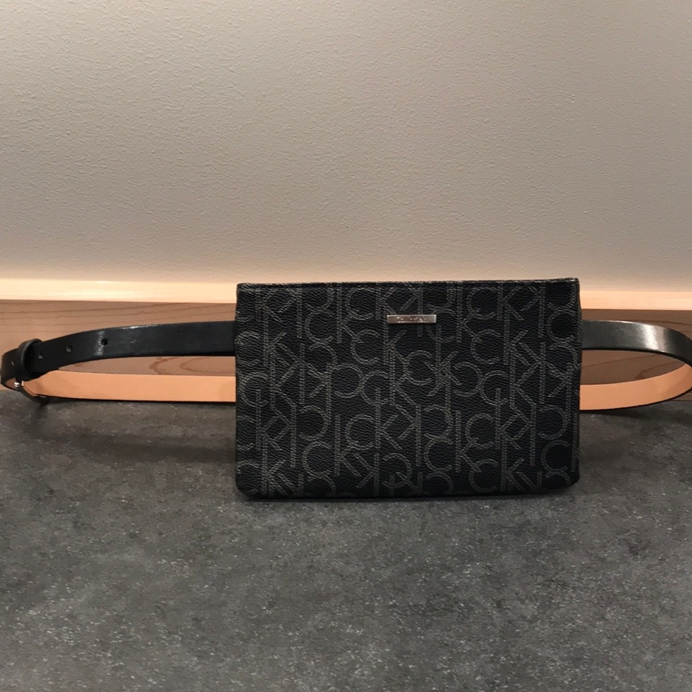 Calvin Klein black belt wallet